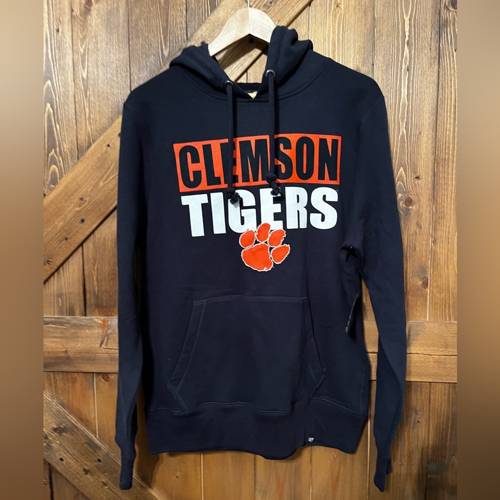 Men’s Clemson Tigers 47 Brand Navy Hoodie size Medium